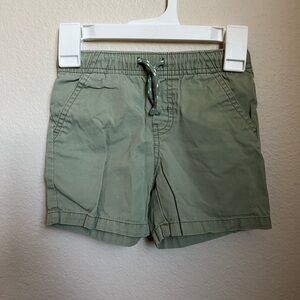 Toddler Boy Green Shorts